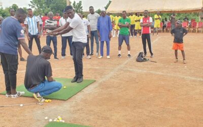 Activité de la jeunesse de la ville M’bengué Avec l’Academie de Golf de Tongon